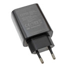 Schnellladegerät 1-Port USB-C USB-PD, 20W, schwarz, Ladeadapter, Netzteil