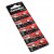 BB 10.24 - 10x Camelion AG4 LR66 Alkaline Knopfzelle Batterie | 177 280-38 LR626 SG4 V4GA | 1,5V 18mAh