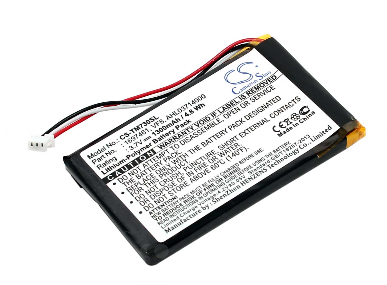 3.7V Li-ion Polymer Battery 503759 1300mAh Rechargeable Cell Lipolymer Lithium Mp3 Bluetooth Headset Watch Dc I3238781078
