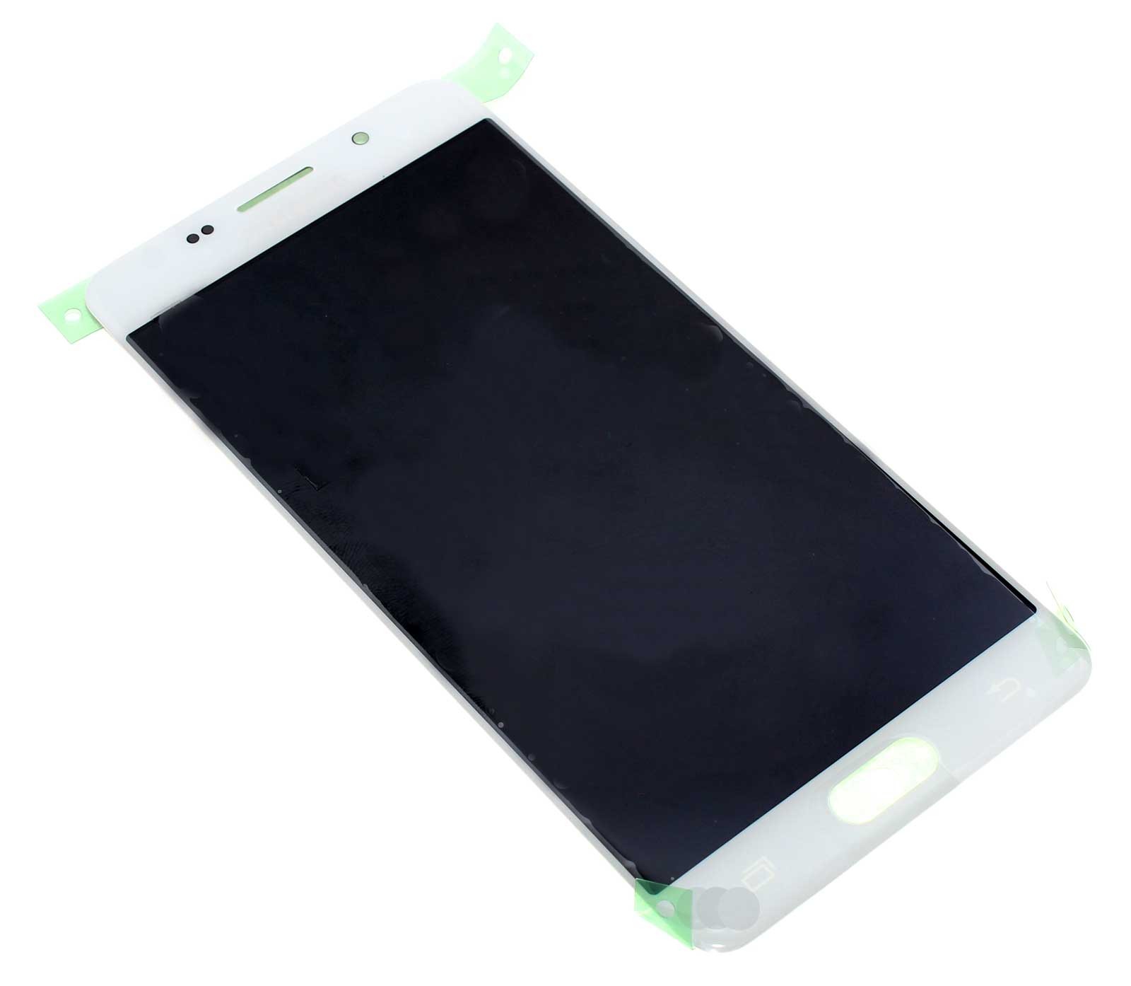 Display, LCD, Touchscreen, Digitizer, Displayeinheit in Farbe weiß für Samsung Galaxy A5 SM-A510F (2016) Smartphone, Handy, Mobiltelefon, wie Ersatzteil Teilenummer GH97-18250A
