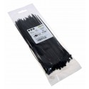 100 Stück Kabelbinder 200 x 2,5mm | wetterfestes Nylon | schwarz | Goobay 17069 