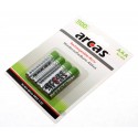 4er Blister 1,2V Arcas AAA Micro HR03 Akku | Ni-Mh | 1100mAh