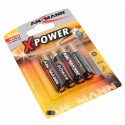 4er Blister Ansmann X-Power Alkaline Batterie Micro AAA LR03 HR3 | 1,5V 1300mAh