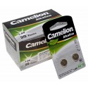 40x [20x2er Pack] Camelion AG10 Alkaline 1,5V Knopfzelle Batterie | G10 LR1130 LR54 189 SR1130W GP89A 389 | 80mAh