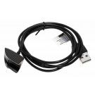 1m USB Ladekabel Ladeadapter für Samsung Galaxy Fit e (SM-R375) Fitnesstracker, ersetzt EP-QR375