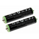 2x Akku für Braun Silk&Soft LS 5560, LS 5500 Ladyshaver Type 5328, ersetzt 67030922, 1,2V, 1000mAh