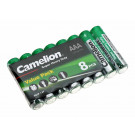 8er Pack Camelion Super Heavy Duty AAA Micro Batterie, UM4, R03, 1,5V, 550mAh