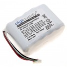 Alternativer Ni-Mh Akku, 10 AA NiMH Akku Zellenblock für Logitech Squeezebox Smart-Radio, WLAN Radio, Internetradio mit 12 Volt und 2000mAh Kapazität