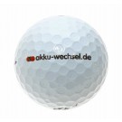 1 Stück Bridgestone Tour B X Golfball mit akku-wechsel.de Aufdruck