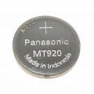 Panasonic MT920 (MT-920/TN) Knopfzelle Akku, Li-Mn für Solar Uhren, ersetzt GC920, 1,4V, 5mAh