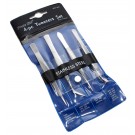 Pro'sKit 808-389 Set mit 4 Pinzetten aus Edelstahl (AISI304), nicht magnetisch