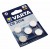 5x Varta CR2016 Lithium Knopfzelle Batterie für Uhren Autoschlüssel u.a. | wie BR2016 DL2016 ECR2016 | 3V 87mAh 