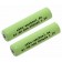 2x AAA NiMH Akku für Siemens Gigaset A400, C320, E360, SX455 u.a. DECT Telefone, 1,2V, 900mAh