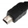 1m USB Datenkabel Ladekabel USB A auf Mini USB für GoPro Sony Nokia Smartphone Handy
