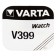 1,55V Varta Watch V399 Silberoxid SR927W AG7 SR57 Knopfzelle Batterie für Uhren, 42 mAh