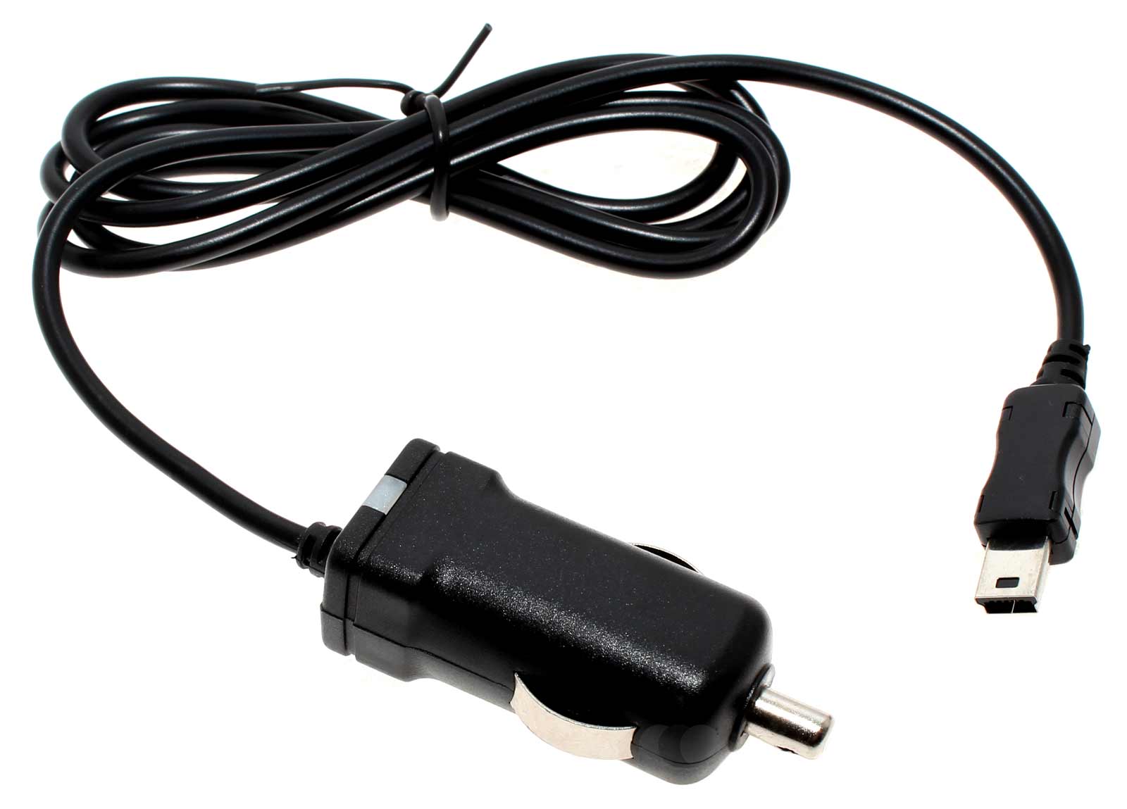 Mini USB KFZ Ladekabel Ladegerät mit TMC für Becker Traffic Assist Garmin zumo Navigon u.a. | 1A 12-24V