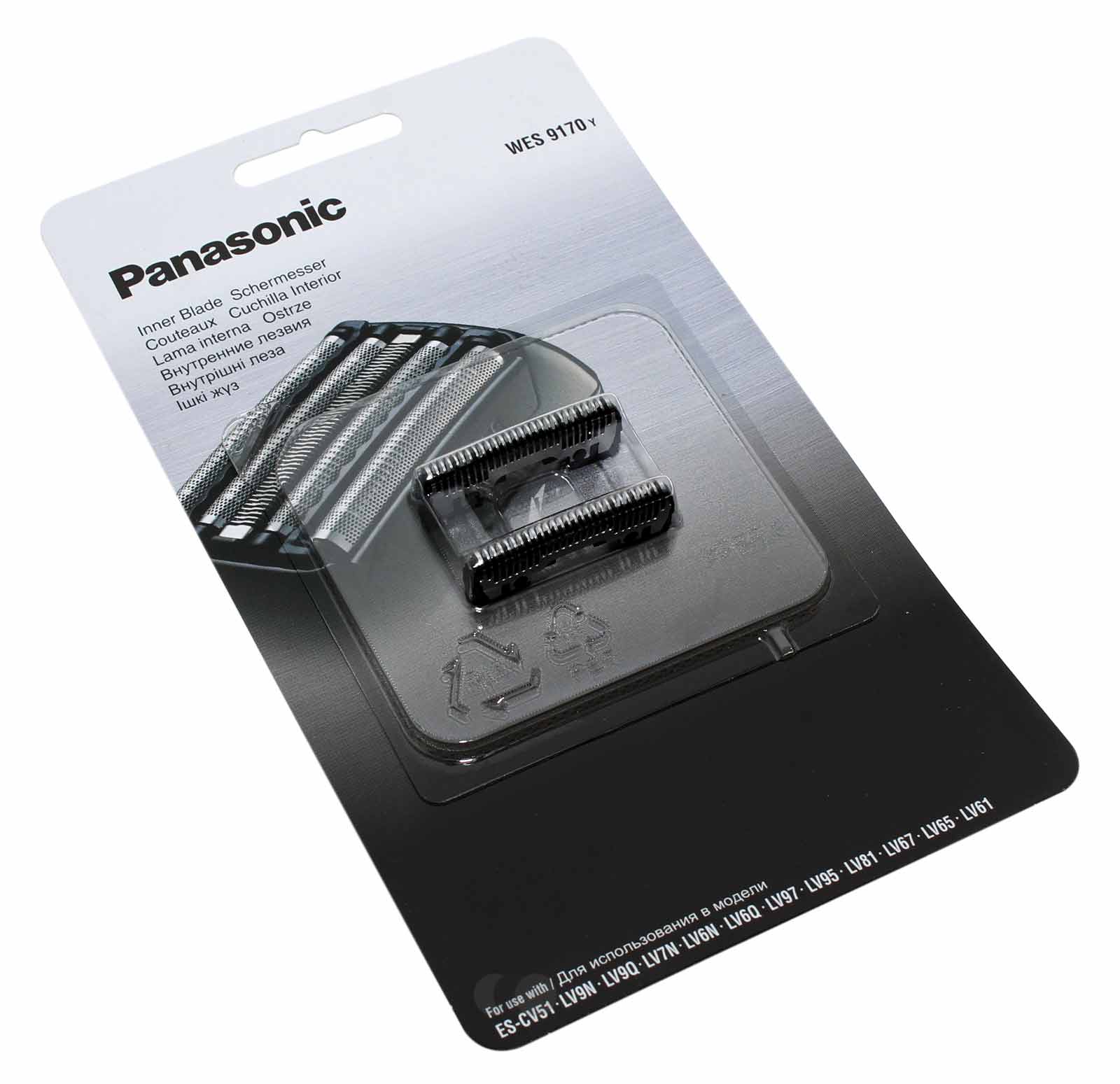 Panasonic WES9170Y Klinge Messer für ES-CV51 ES-LV61 ES-LV65 ES-LV95 ES-LV97 ES-LV9N ES-LV9Q ES-TLVK6 u.a.